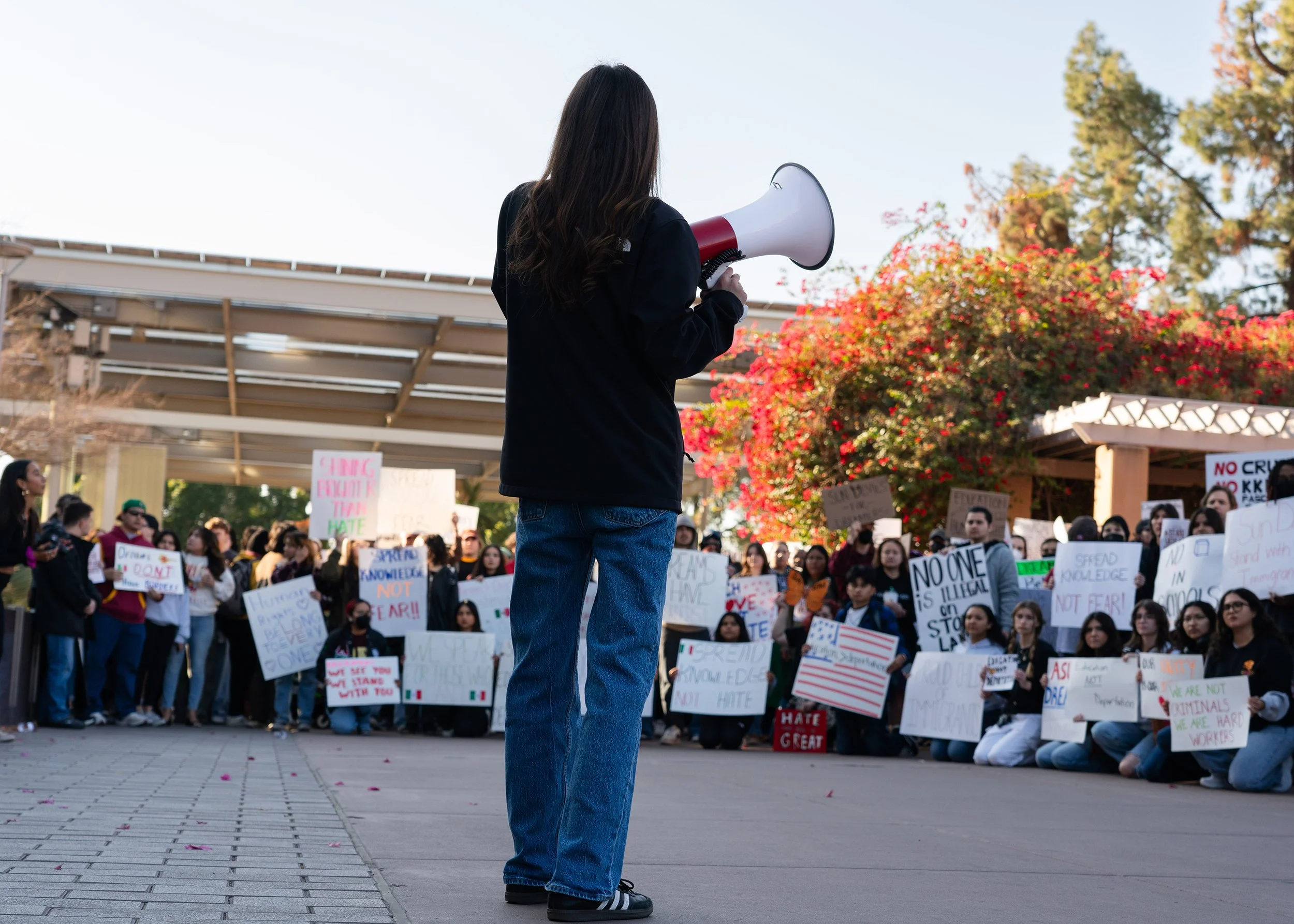 ASU students engaged in civic action